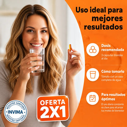 Cuídate desde adentro 🌿 | Pumpkin Seed Oil 3000 mg 🎃 | Oferta 2x1 + Envío Gratis 🚚🔥