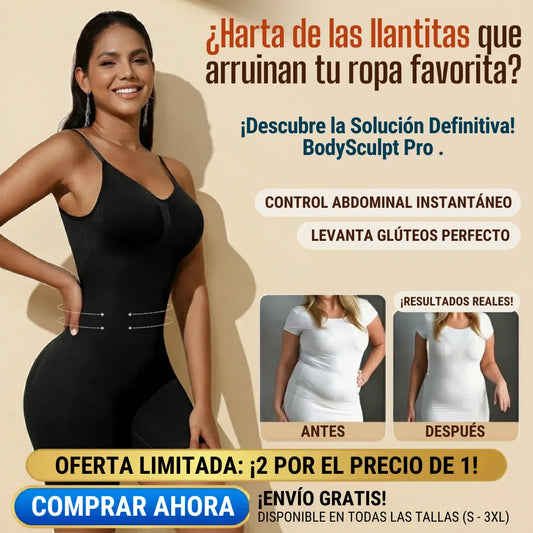 🔥 ¡OFERTA FLASH! Luce una Figura de Reloj de Arena ⏳ BodySculpt Pro 2x1 + Envío Gratis 🚚