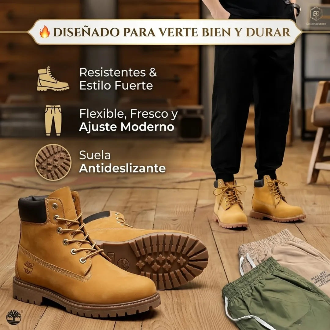 🚨 OFERTA 2x1 SOLO POR HOY 🔥 👟 Botas + 👖 Jogger en un solo combo 💥 Paga menos, viste mejor + 🚚 Envío GRATIS