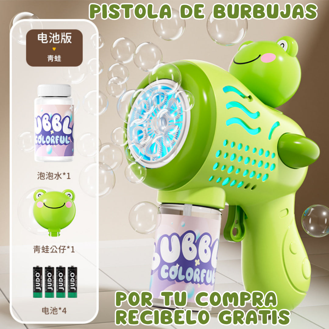OFERTA ÚNICA 🔥 LLÉVATE UN 2X1: Pato Volador AIR-SPOR + 🎁 ¡REGALO de Pistola de Burbujas! 💧