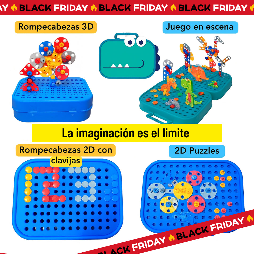 KIT de herramientas STEM: ¡Últimas Horas Black Friday! ⏳ Desarrolla su inteligencia y Ahorra el 50% Ahora. 🛠️