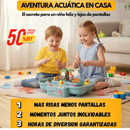 🔥 ¡PAGA LA MITAD! Llévate AquaPlay™ Pesca Mágica con 🎁50% de Descuento💦