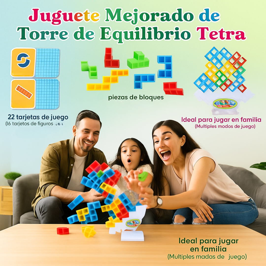 💥 ¡REGALO DOBLE Y 50% DTO! Consigue tu Torre Tetra a la Mitad de Precio 🔥 y Llévate la Tableta Mágica + Marcadores GRATIS.