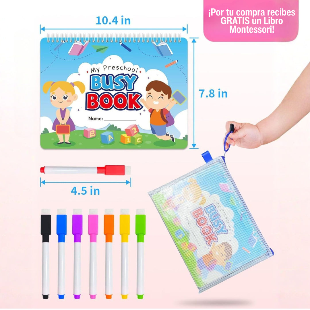 🔥 Descuento Épico del 50%: 📚 Kit 4 en 1 para un Aprendizaje Acelerado+ Lapiceros + Repuestos + 🎁 ¡REGALO libro Montessori!