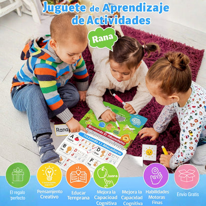 🔥 Descuento Épico del 50%: 📚 Kit 4 en 1 para un Aprendizaje Acelerado+ Lapiceros + Repuestos + 🎁 ¡REGALO libro Montessori!