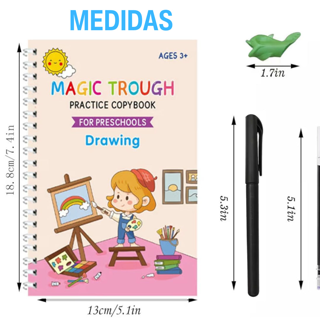 🔥 Descuento Épico del 50%: 📚 Kit 4 en 1 para un Aprendizaje Acelerado+ Lapiceros + Repuestos + 🎁 ¡REGALO libro Montessori!
