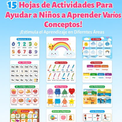 🔥 Descuento Épico del 50%: 📚 Kit 4 en 1 para un Aprendizaje Acelerado+ Lapiceros + Repuestos + 🎁 ¡REGALO libro Montessori!