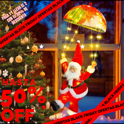 🎅 Papá Noel Giratorio 360° – Mitad de Precio SOLO POR HOY 🎁