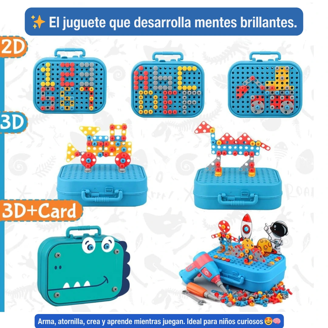 KIT de herramientas STEM: ¡Últimas Horas Black Friday! ⏳ Desarrolla su inteligencia y Ahorra el 50% Ahora. 🛠️