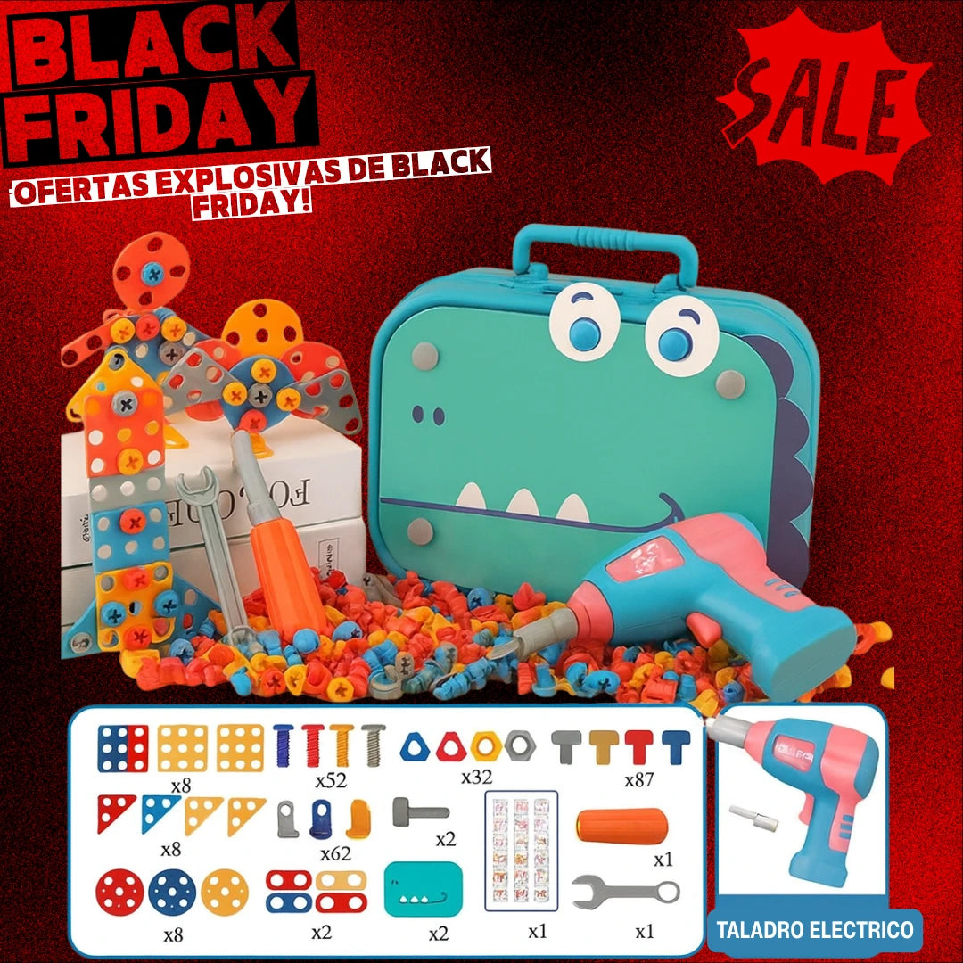 KIT de herramientas STEM: ¡Últimas Horas Black Friday! ⏳ Desarrolla su inteligencia y Ahorra el 50% Ahora. 🛠️