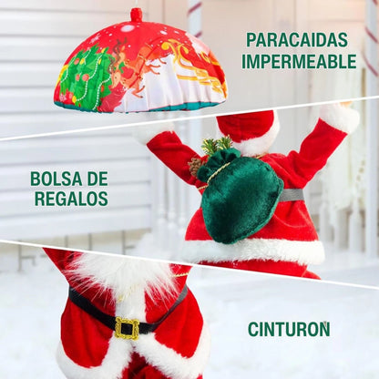 🎅 Papá Noel Giratorio 360° – Mitad de Precio SOLO POR HOY 🎁