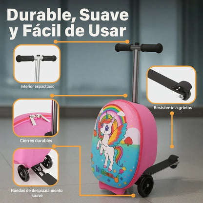 🛴🎒 Patinete Scooter con Maleta Infantil: El Compañero Ideal para Cada Día + 🚚 ENVÍO GRATIS