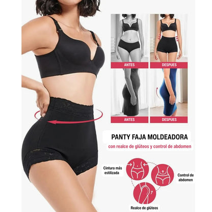 🔥 OFERTA RELÁMPAGO 2x1: Panty Levanta Cola y Control Abdomen.🩱 ¡Lleva DOS y PAGA UNO para una Silueta Totalmente Lisa!