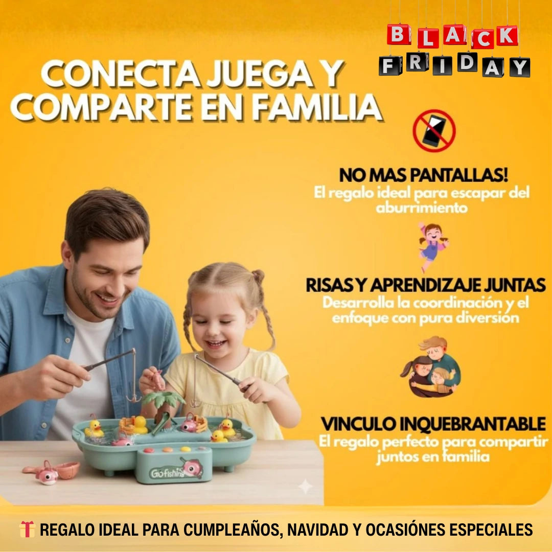 🔥 ¡PAGA LA MITAD! Llévate AquaPlay™ Pesca Mágica con 🎁50% de Descuento💦