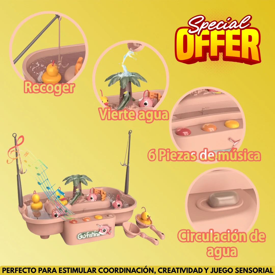 🔥 ¡PAGA LA MITAD! Llévate AquaPlay™ Pesca Mágica con 🎁50% de Descuento💦