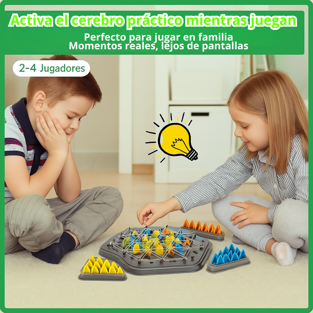🎄 El Juego Familiar Más Vendido de esta Navidad – Regalo Perfecto para Niños y Adultos - Triángulo Inteligente™ con 50% OFF por Tiempo Limitado