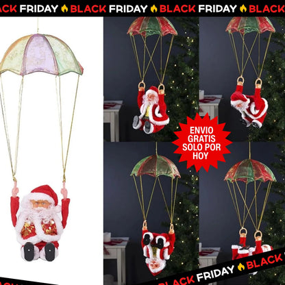 🎅 Papá Noel Giratorio 360° – Mitad de Precio SOLO POR HOY 🎁
