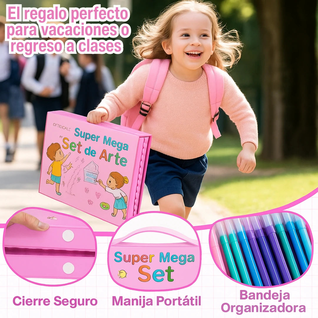 🚀 DESPEGA SU IMAGINACIÓN: Kit Gigante 208 Piezas + Envío GRATIS (Lapiceros, Colores, Acuarelas)🎨 ¡Hoy a Mitad de Precio!