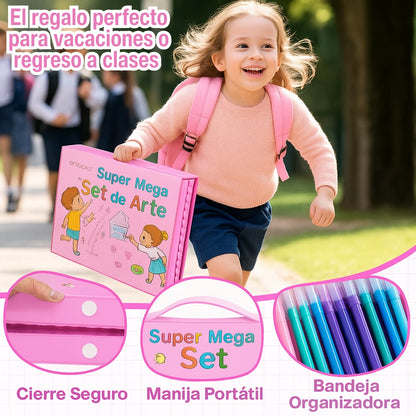 🚀 DESPEGA SU IMAGINACIÓN: Kit Gigante 208 Piezas + Envío GRATIS (Lapiceros, Colores, Acuarelas)🎨 ¡Hoy a Mitad de Precio!