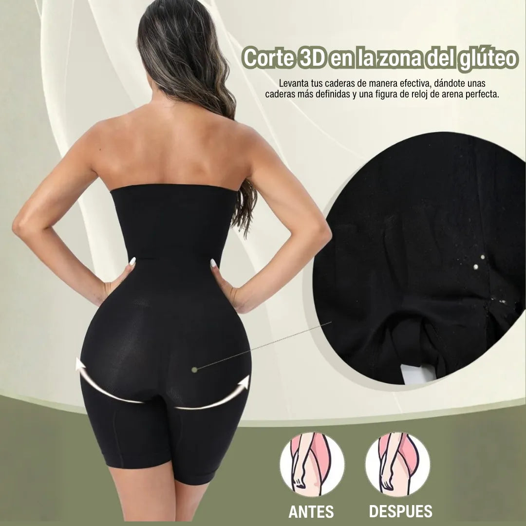 🏆 LA FAJA MÁS VENDIDA: Faja Strapless Control Total. 💃 Realza tus curvas sin marcas ni tirantes. ¡Dile adiós a lo que no te gusta! 👌