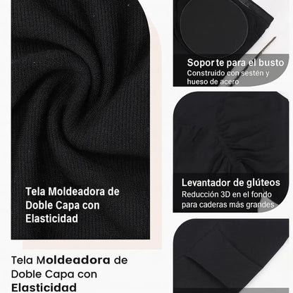 🏆 LA FAJA MÁS VENDIDA: Faja Strapless Control Total. 💃 Realza tus curvas sin marcas ni tirantes. ¡Dile adiós a lo que no te gusta! 👌