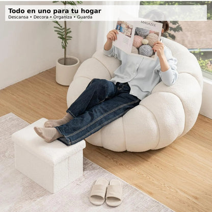 🏡 Puff Baúl Multiusos: Orden, Estilo y Comodidad + Envío Gratis 🚚